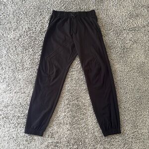 Hollister - Black Windbreaker Athletic Sport Gym Joggers